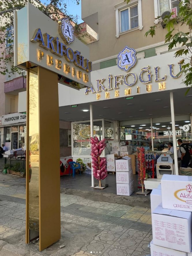 Kahramanmaraş ışıklı totem tabela üretimi ve montajı Akifoğlu Premium