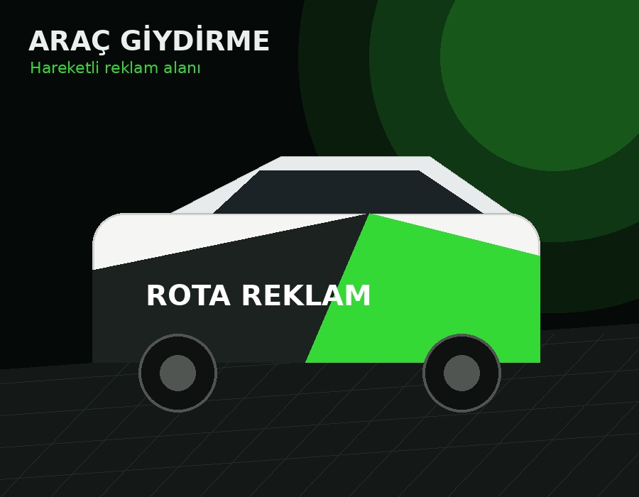 Panelvan araç giydirme ürün görseli