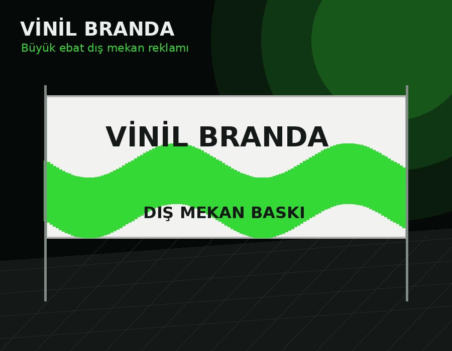 Vinil branda baskı ürün görseli
